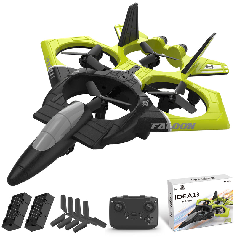 Drone RC Stunt Fighter, le-idea Drones with 2 2.4Ghz