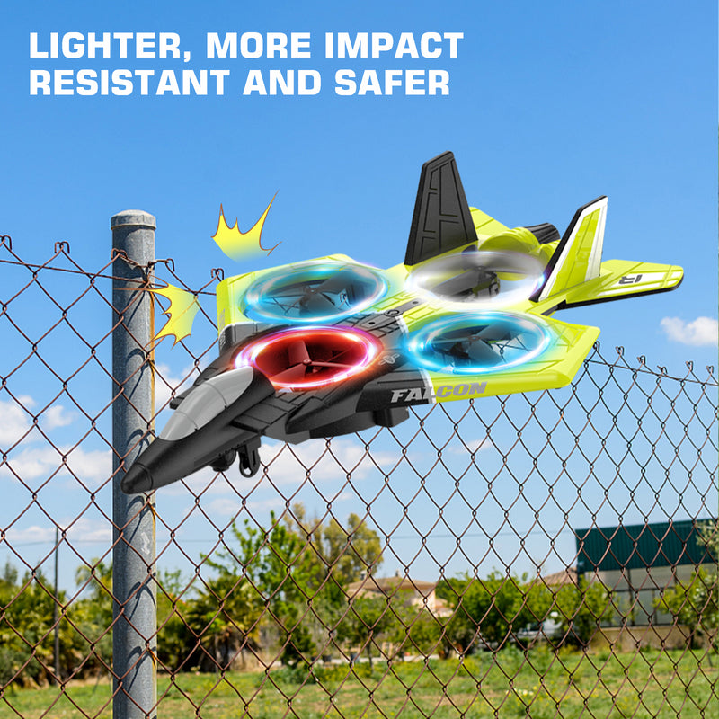 IDEA13 Drone RC Stunt Fighter, le-idea Drones with 2 Batteries 2.4Ghz Quadcopter, Altitude Hold, 3D Flip, 3 Speeds, Headless Mode, One Click Back for Kids/Beginners, Kids Gift